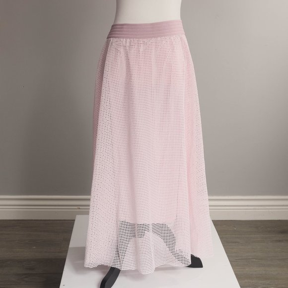 NWT ALFANI Lilac MIDI MESH MIDI SKIRT   - XL - Picture 4 of 6